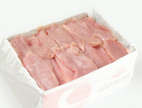 Pechuga de pavo fileteada-caja- Carne congelada