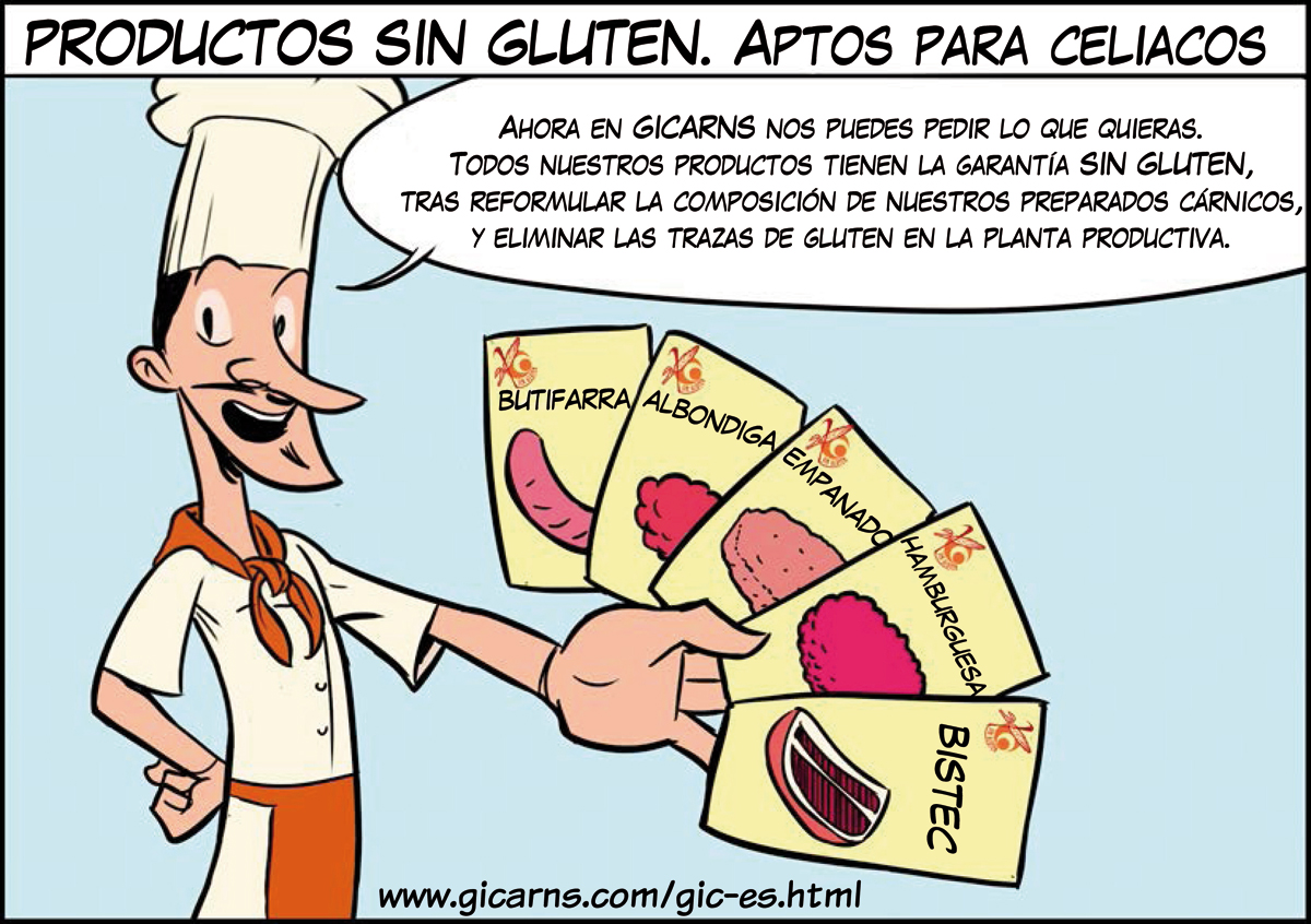 Productos sin gluten